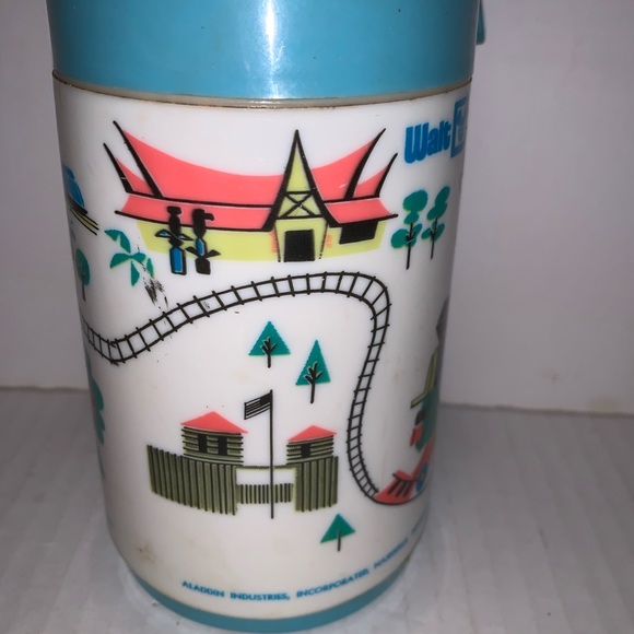 Aladdin Kitchen Vintage Walt Disney World Thermos Made By Aladdin